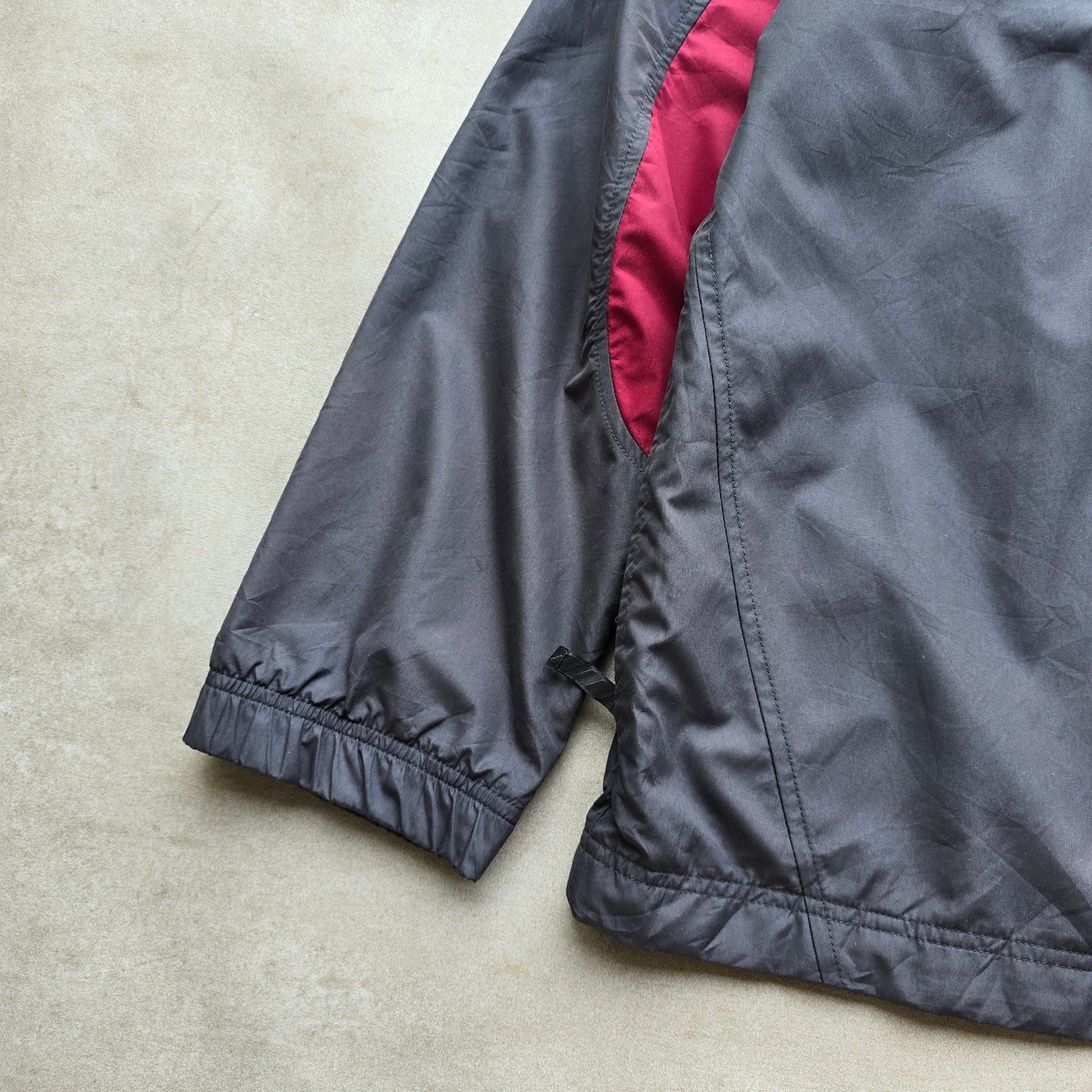 Vintage Nike Embroidered Swoosh Windbreaker Jacket - L