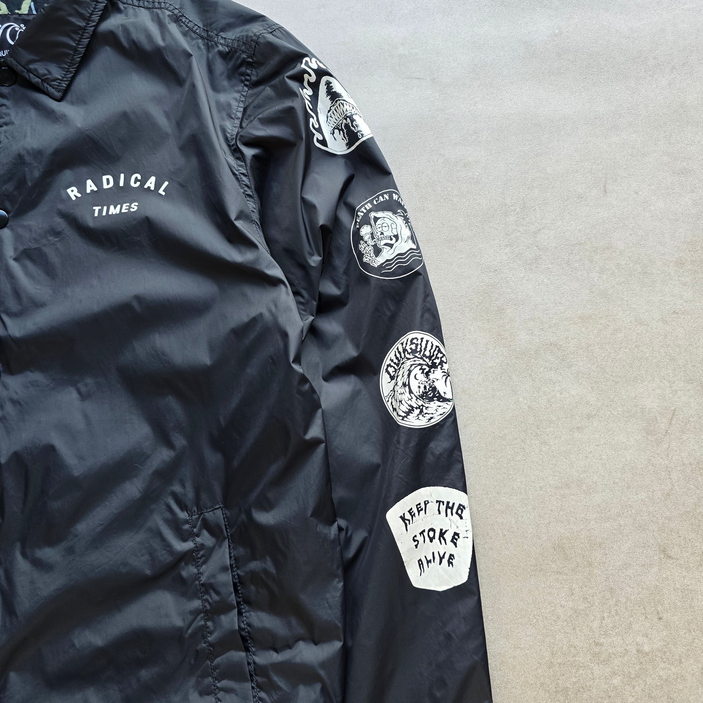 Quiksilver Dark Rituals Coach Jacket - M