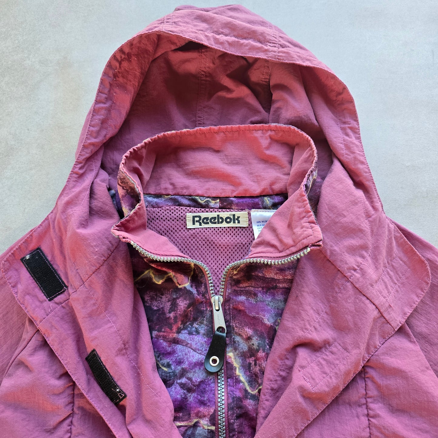 Rare Vintage Reebok Windbreaker Jacket - L