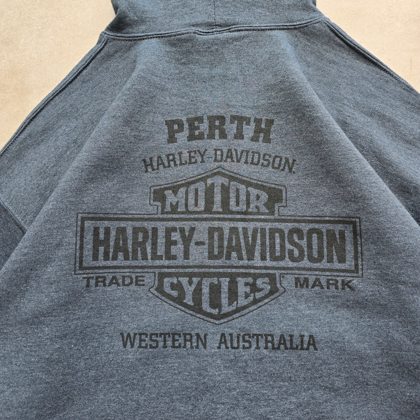 Harley Davidson Full Zip Hoodie - L