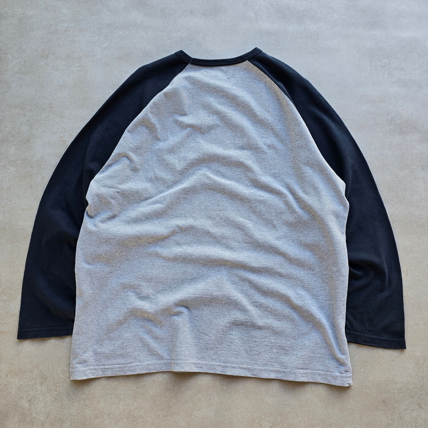 Vintage Chaps Ralph Lauren Long Sleeve Waffle Knit Tee - XL
