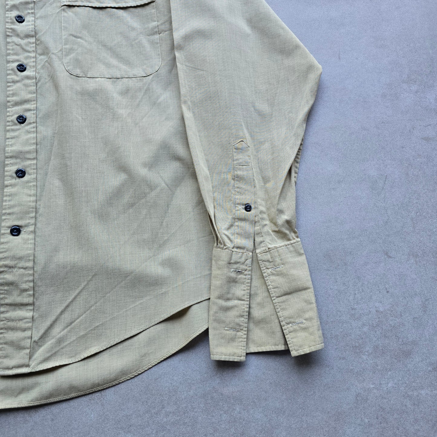 Vintage YSL Long Sleeve Button Up Cuff Link Shirt - L