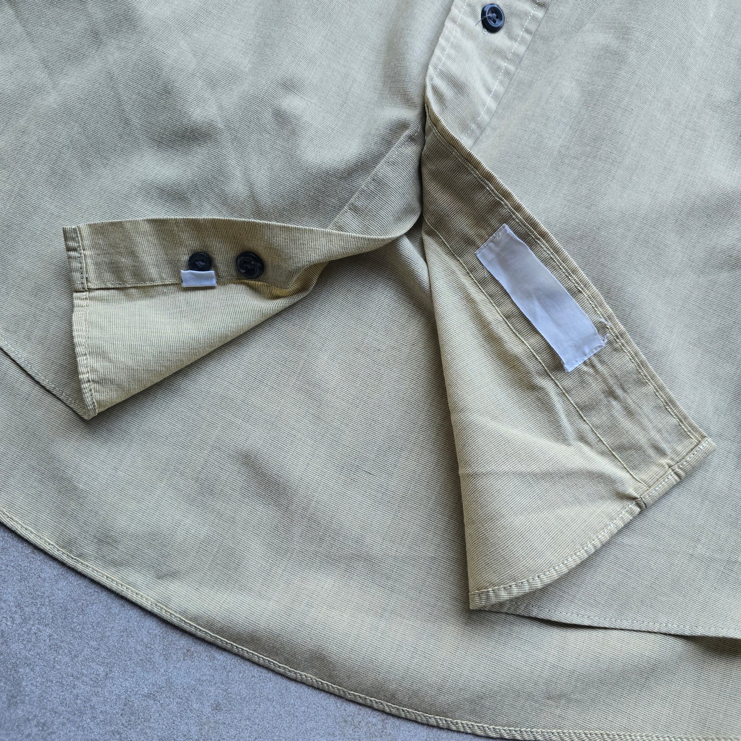 Vintage YSL Long Sleeve Button Up Cuff Link Shirt - L