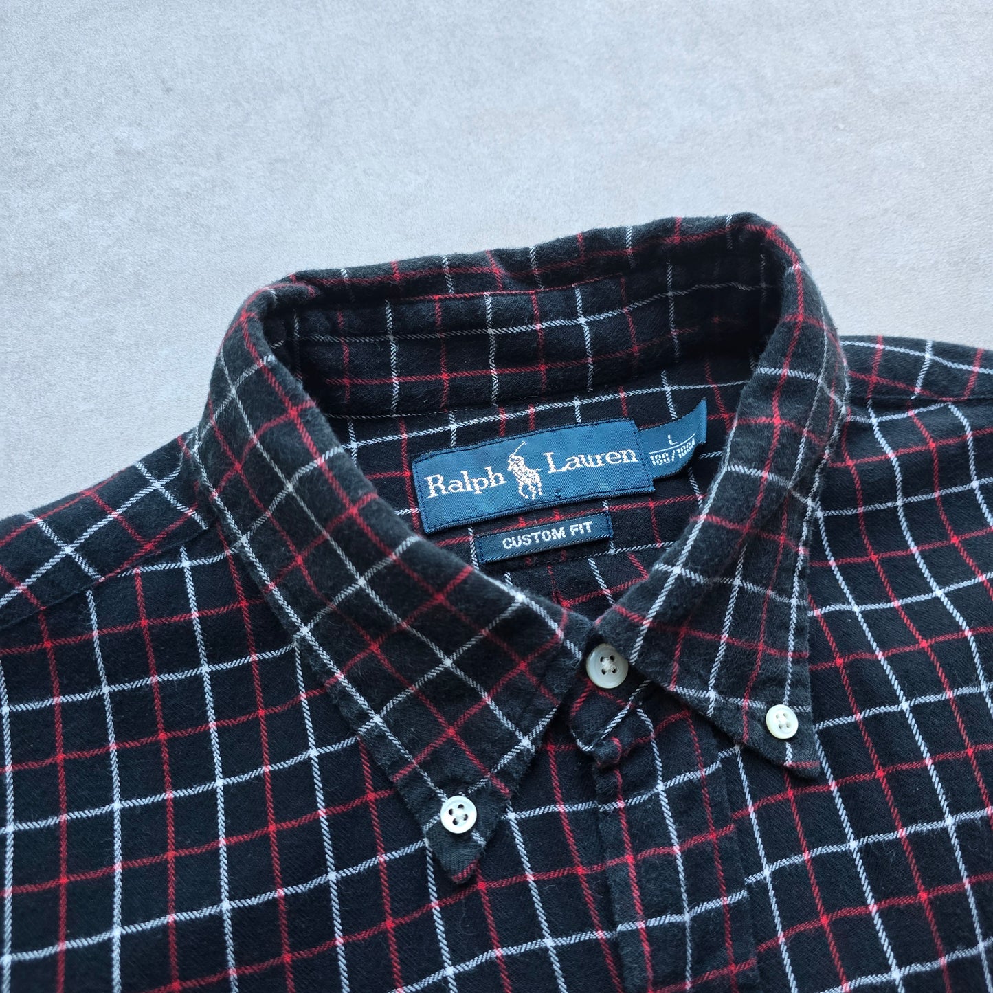 Ralph Lauren Long Sleeve Button Up Shirt - L