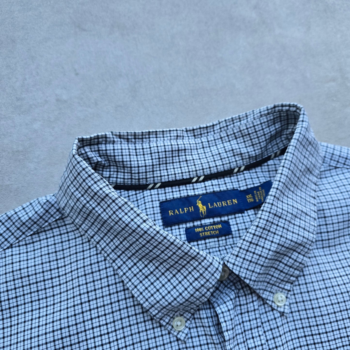 Ralph Lauren Long Sleeve Button Up Check Shirt - XXL
