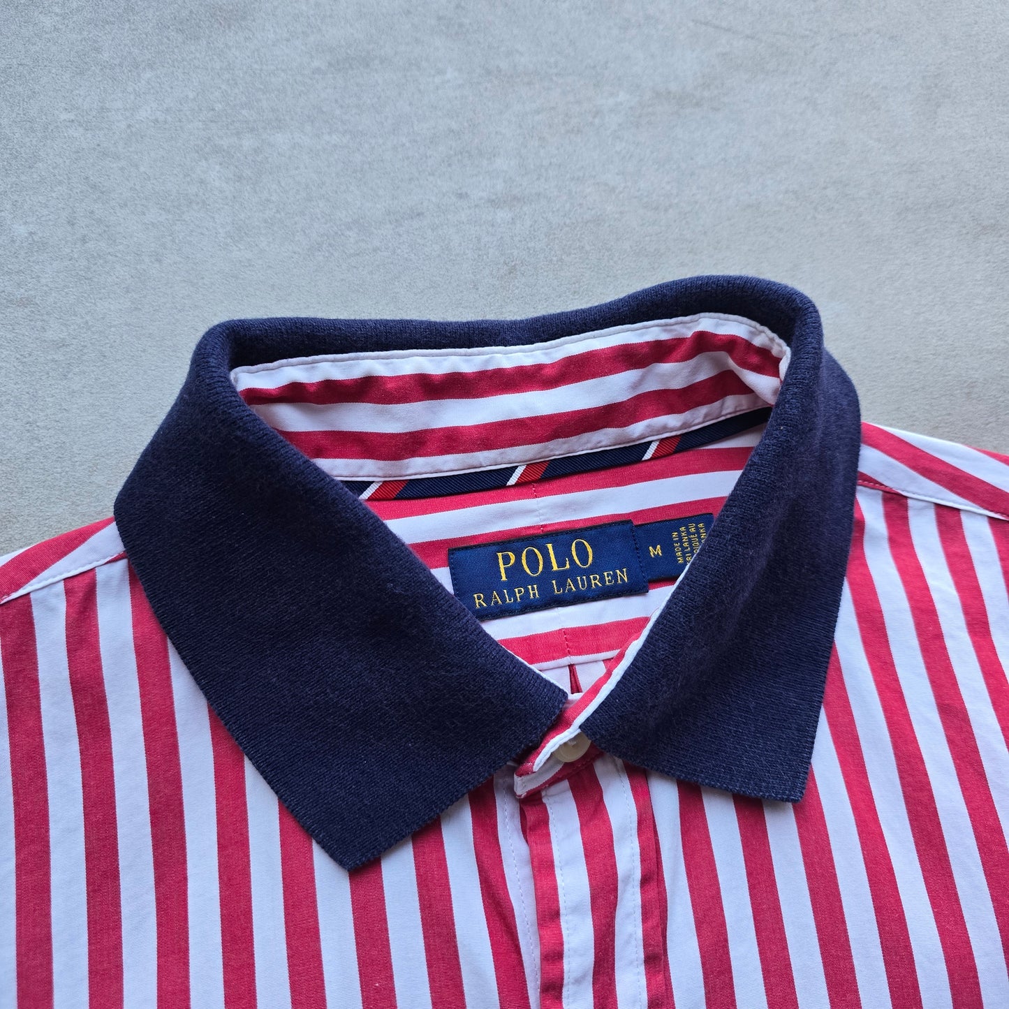 Ralph Lauren Yacht Club Long Sleeve Button Up Shirt - M