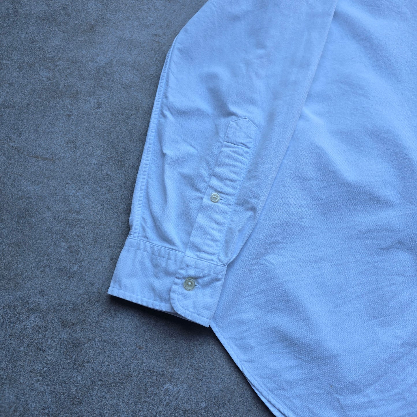 Ralph Lauren Long Sleeve White Button Up Shirt - M