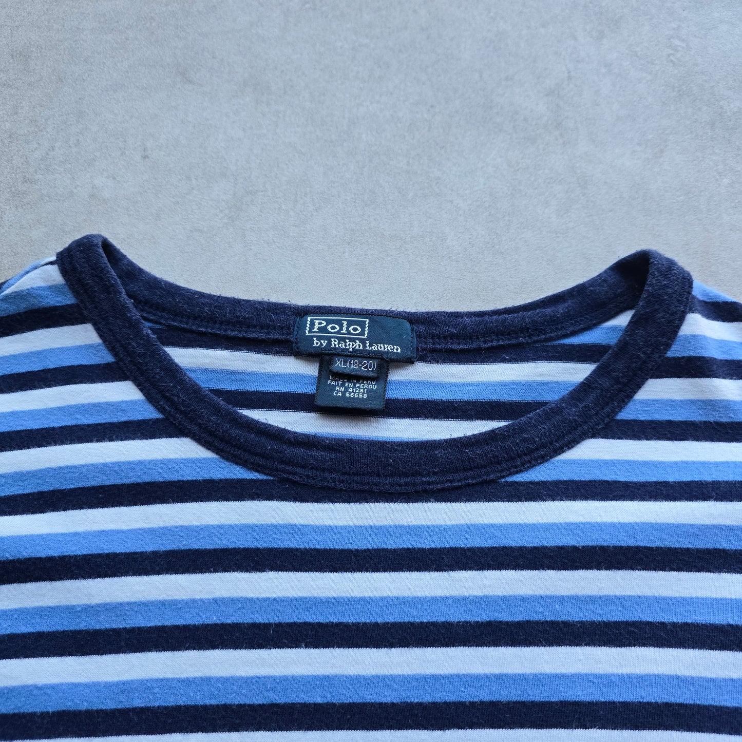 Vintage Ralph Lauren Striped Tee - S