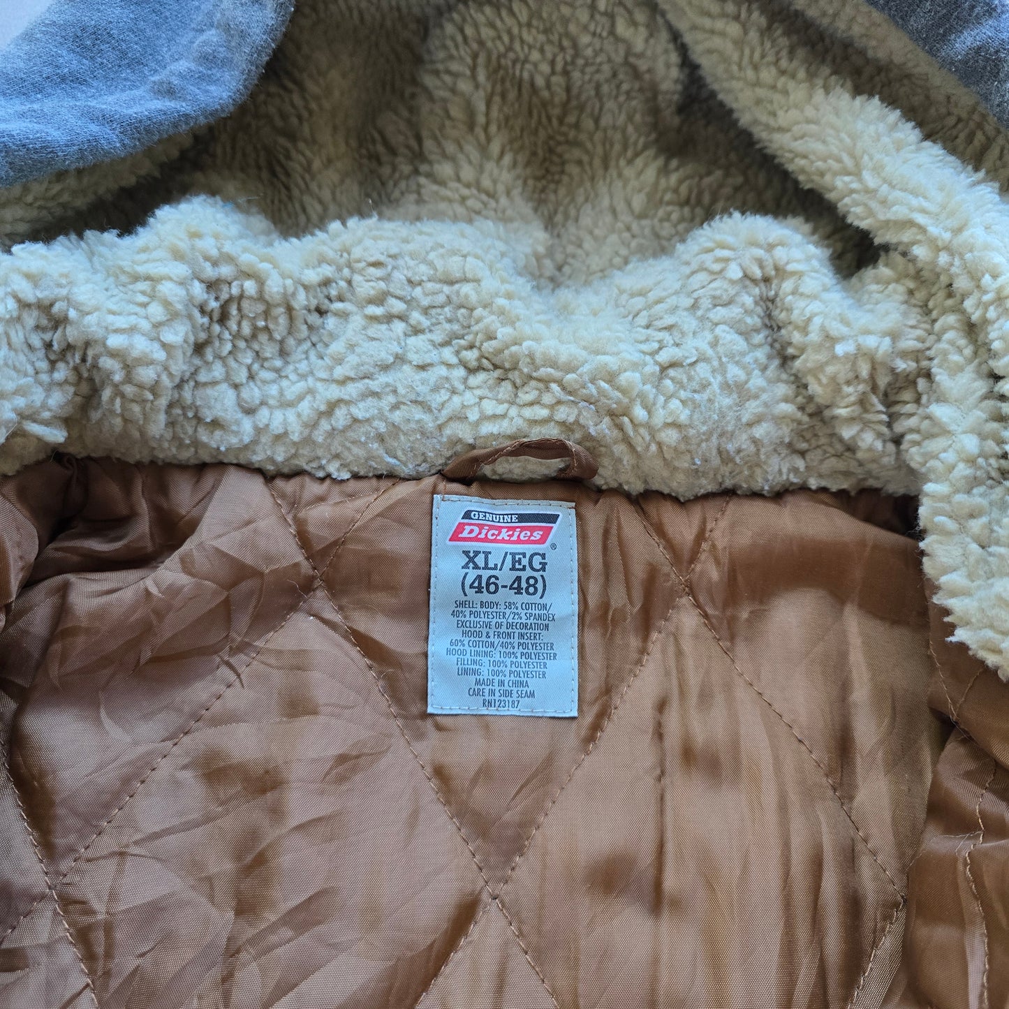 Vintage Dickies Hooded Workwear Jacket - XL