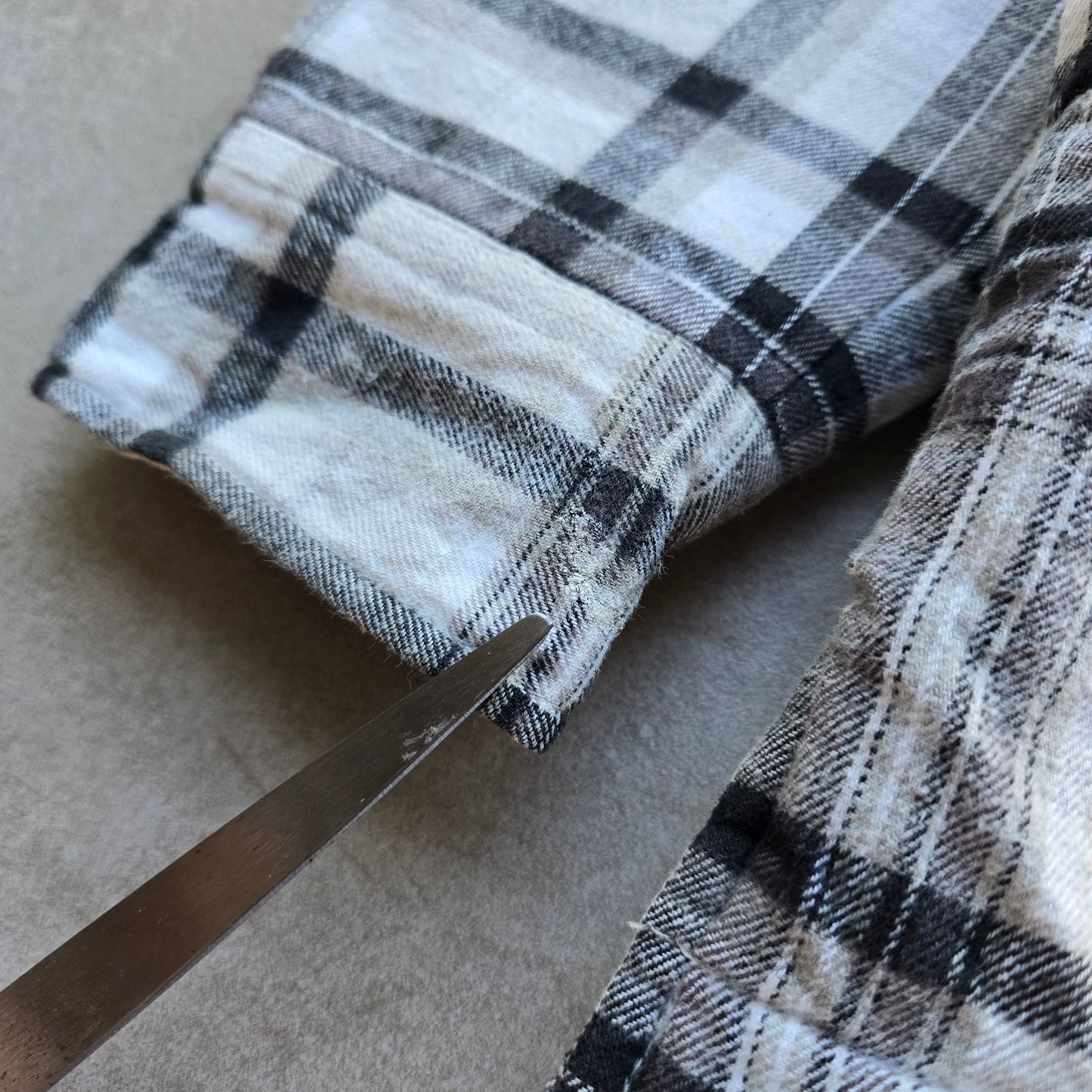 Vintage Dickies Flannel Plaid Hooded Jacket - M/L