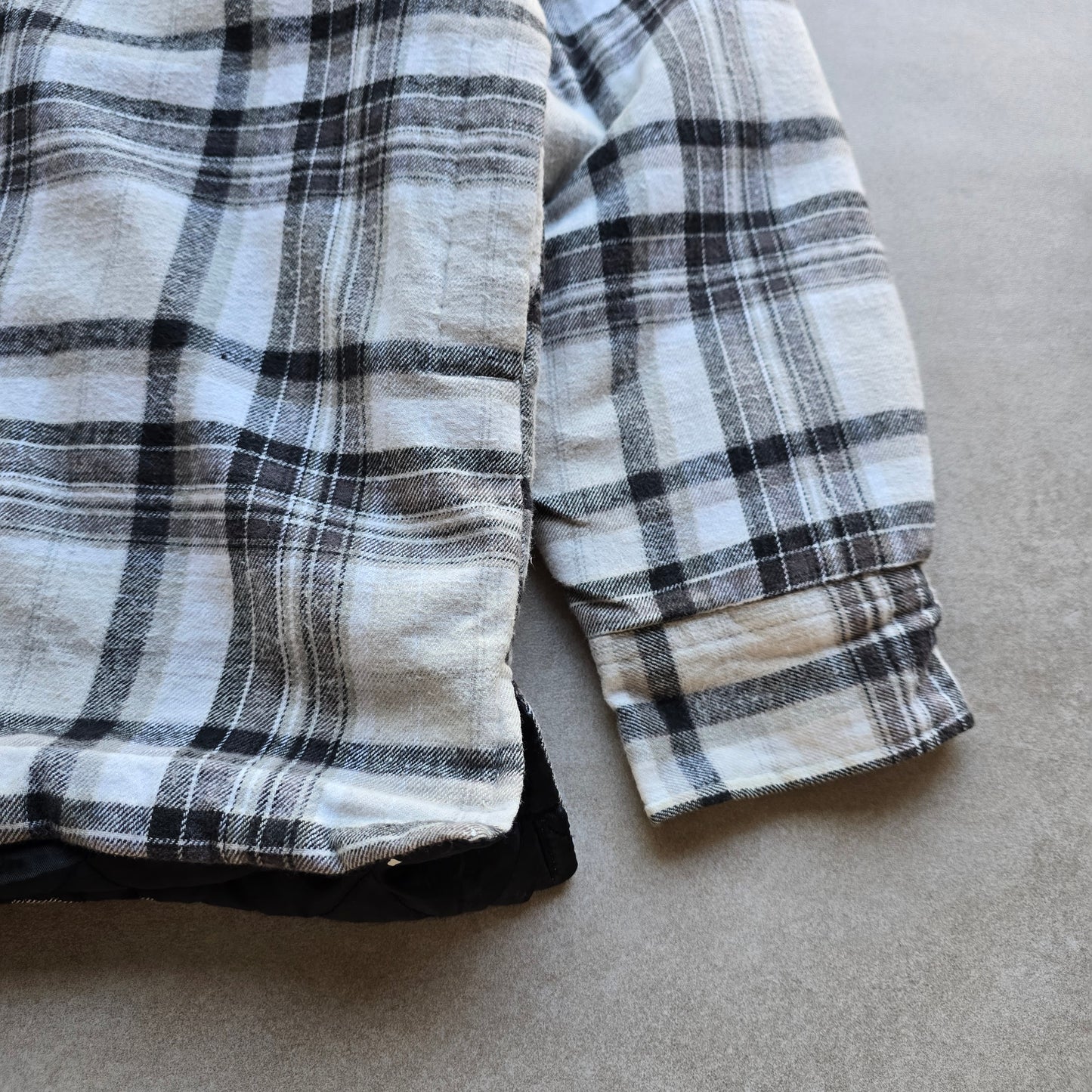 Vintage Dickies Flannel Plaid Hooded Jacket - M/L