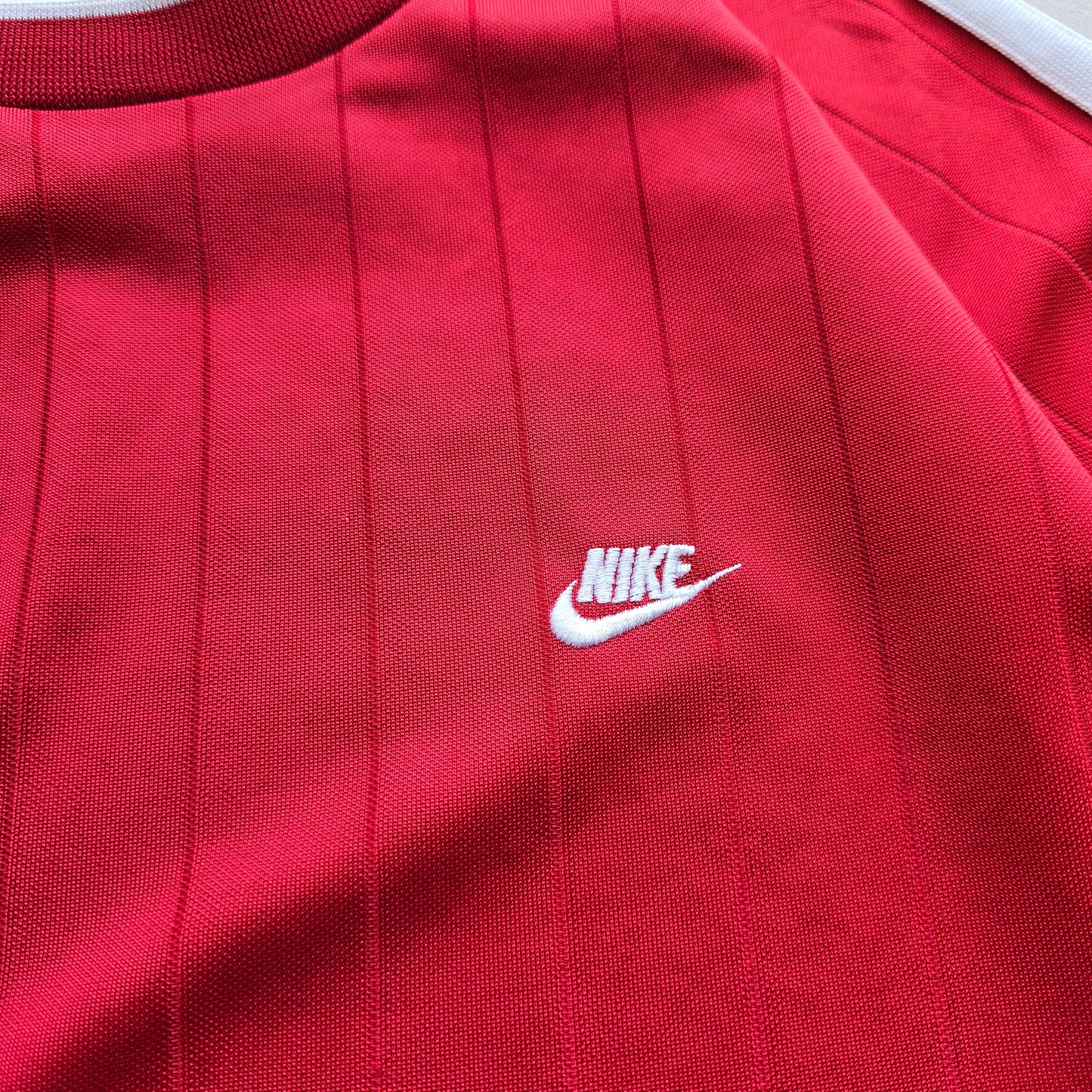 Vintage Nike Striped Lightweight Jersey Tee - L