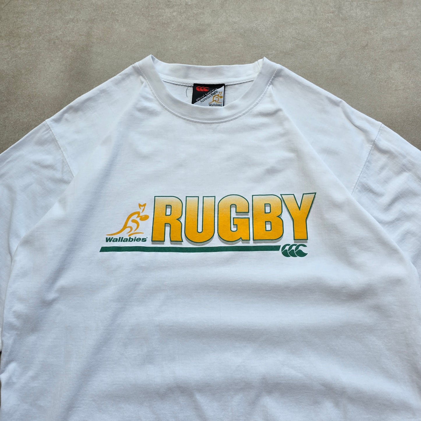 Vintage Canterbury Wallabies Rugby Australia Tee - M/L