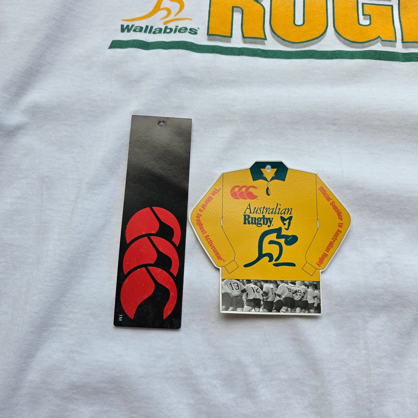 Vintage Canterbury Wallabies Rugby Australia Tee - M/L