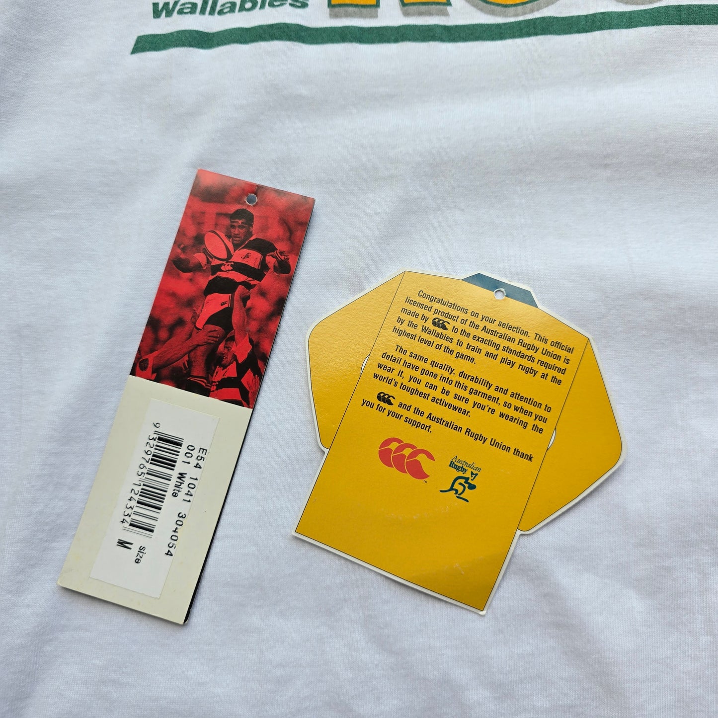 Vintage Canterbury Wallabies Rugby Australia Tee - M/L
