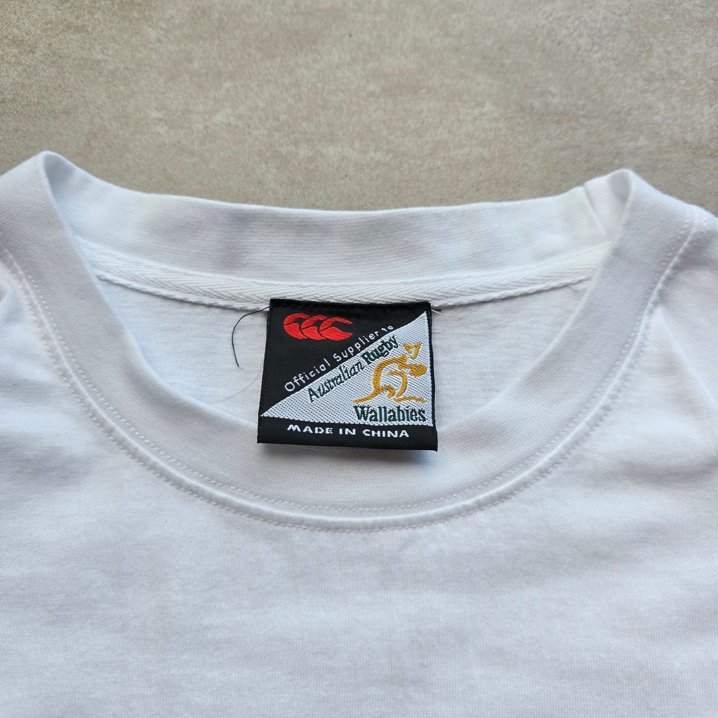 Vintage Canterbury Wallabies Rugby Australia Tee - M/L