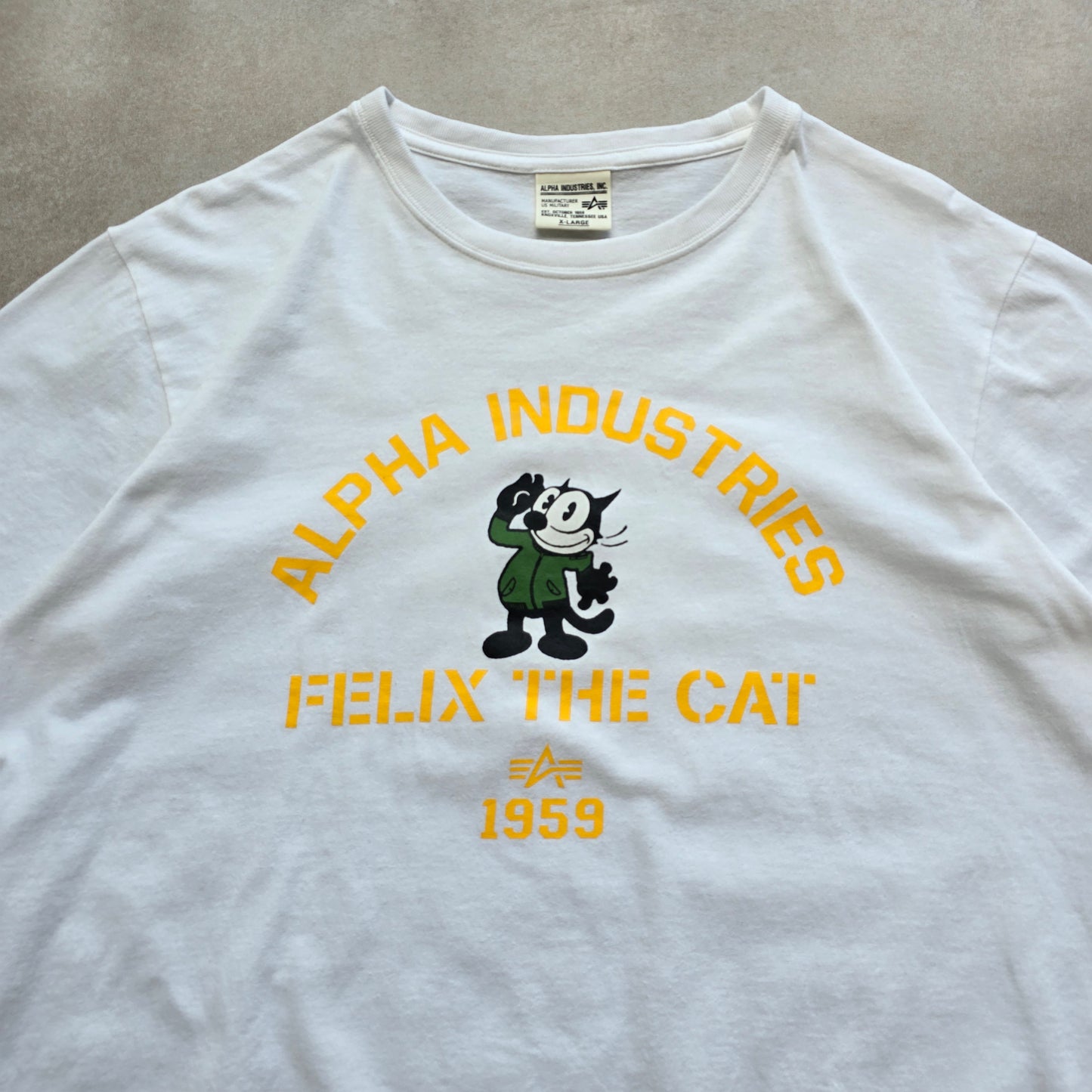 Alpha Industries Felix The Cat Tee - L