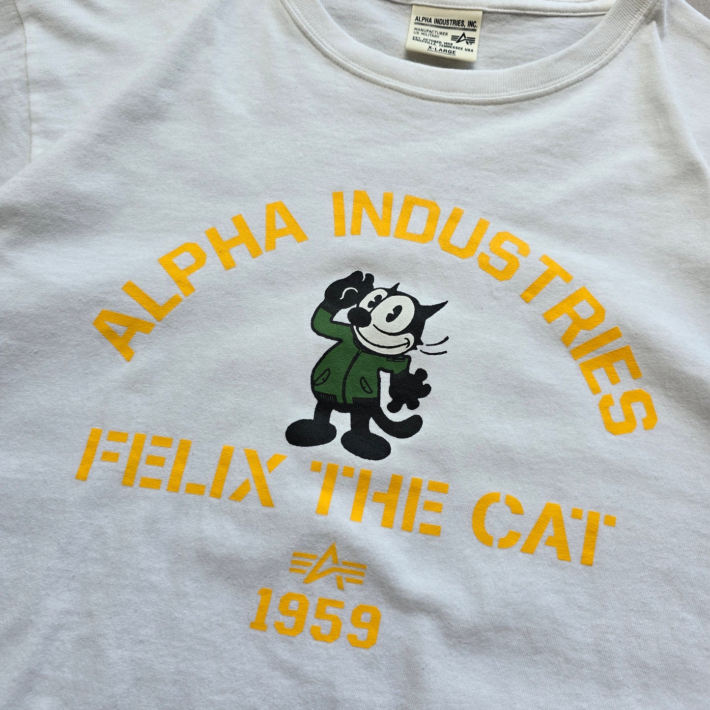 Alpha Industries Felix The Cat Tee - L