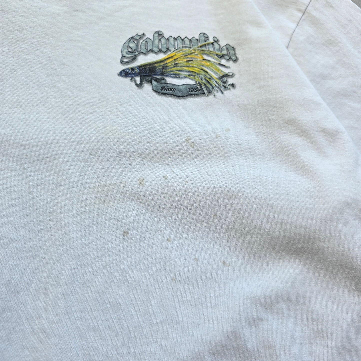 Vintage Columbia Swordfish Bite Me Tee - L