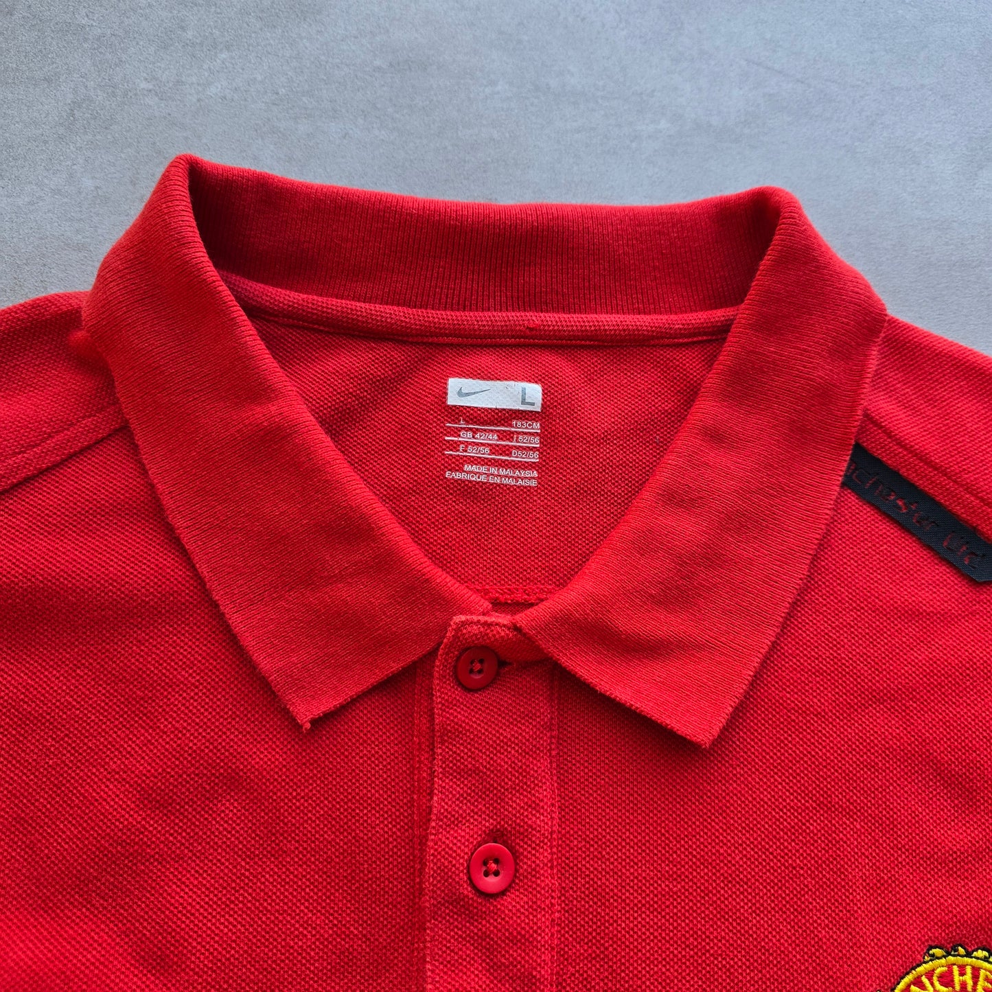 Nike Manchester United 2007/2008 Polo Shirt - L
