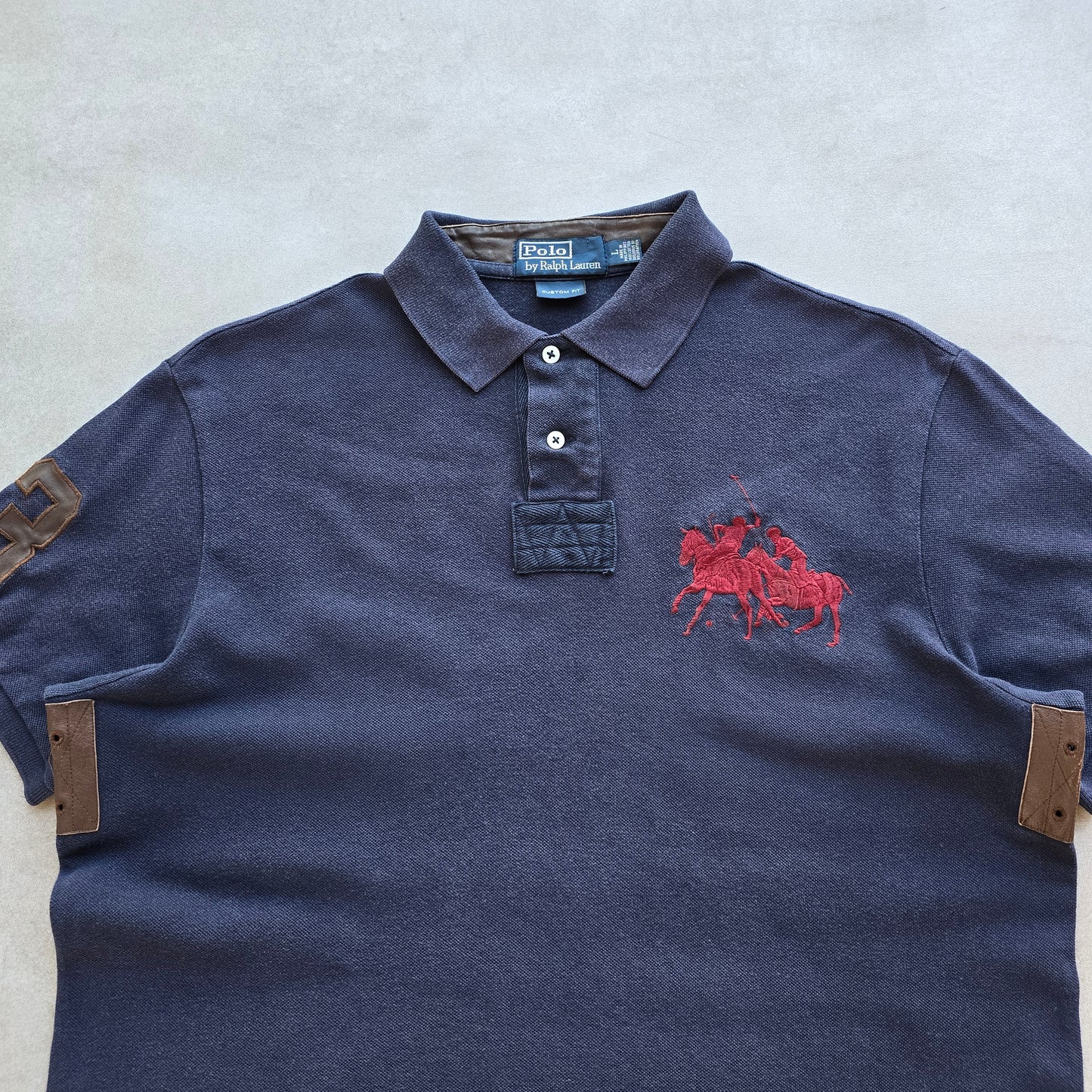 Vintage Ralph Lauren Double Pony Polo Shirt - L