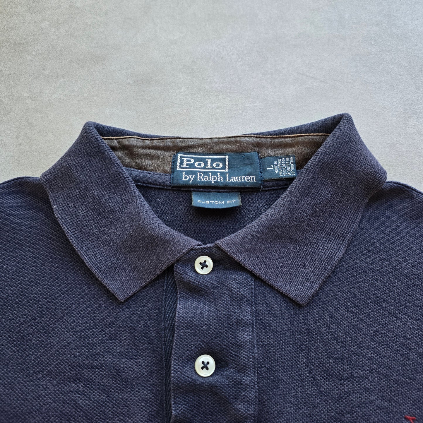 Vintage Ralph Lauren Double Pony Polo Shirt - L