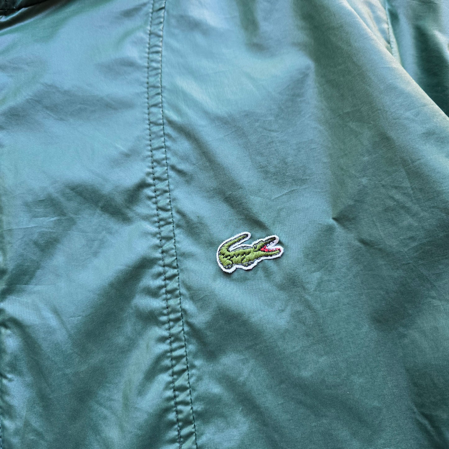 Vintage Lacoste Packable Windbreaker Jacket - M