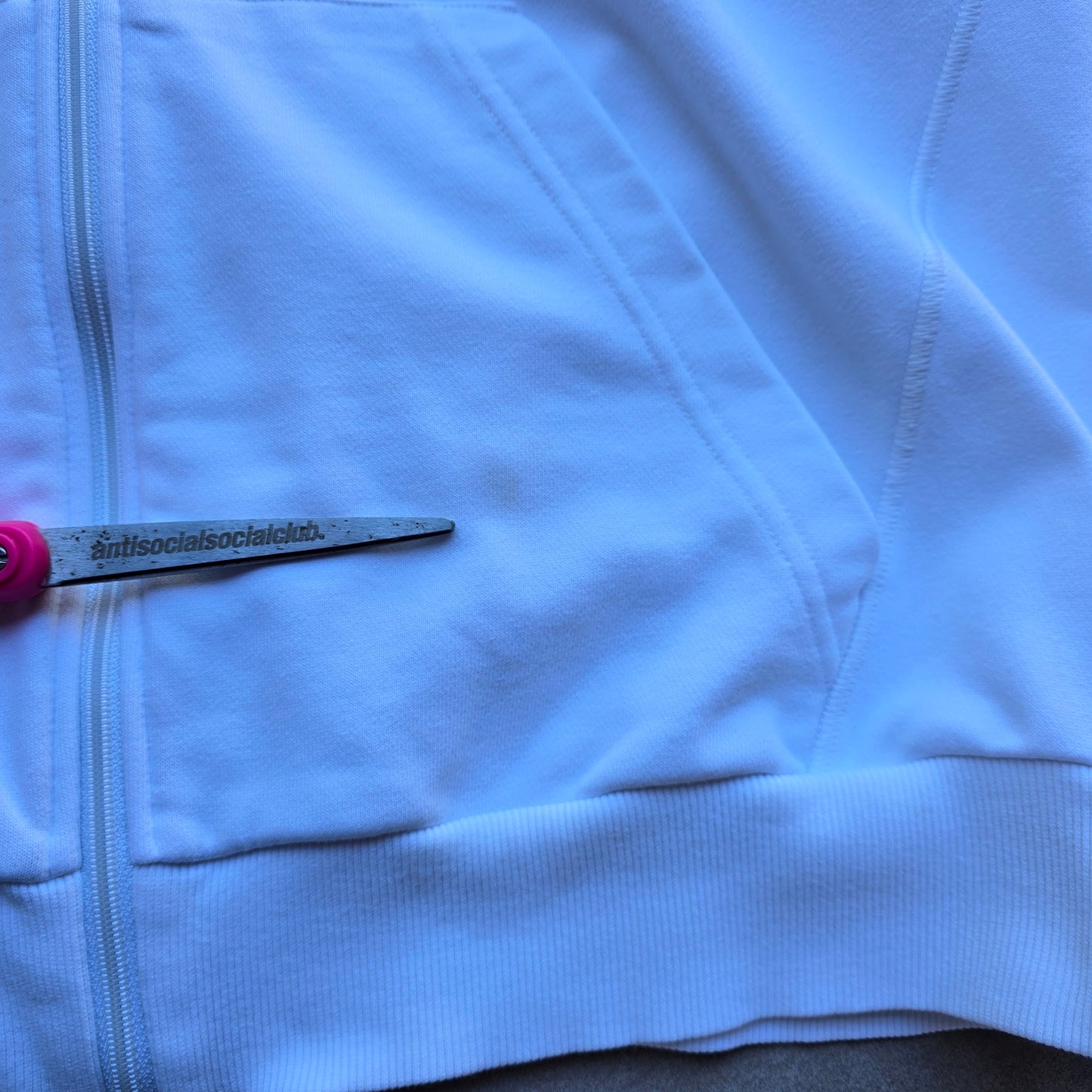 Y2K Adidas Full Zip Hoodie - L