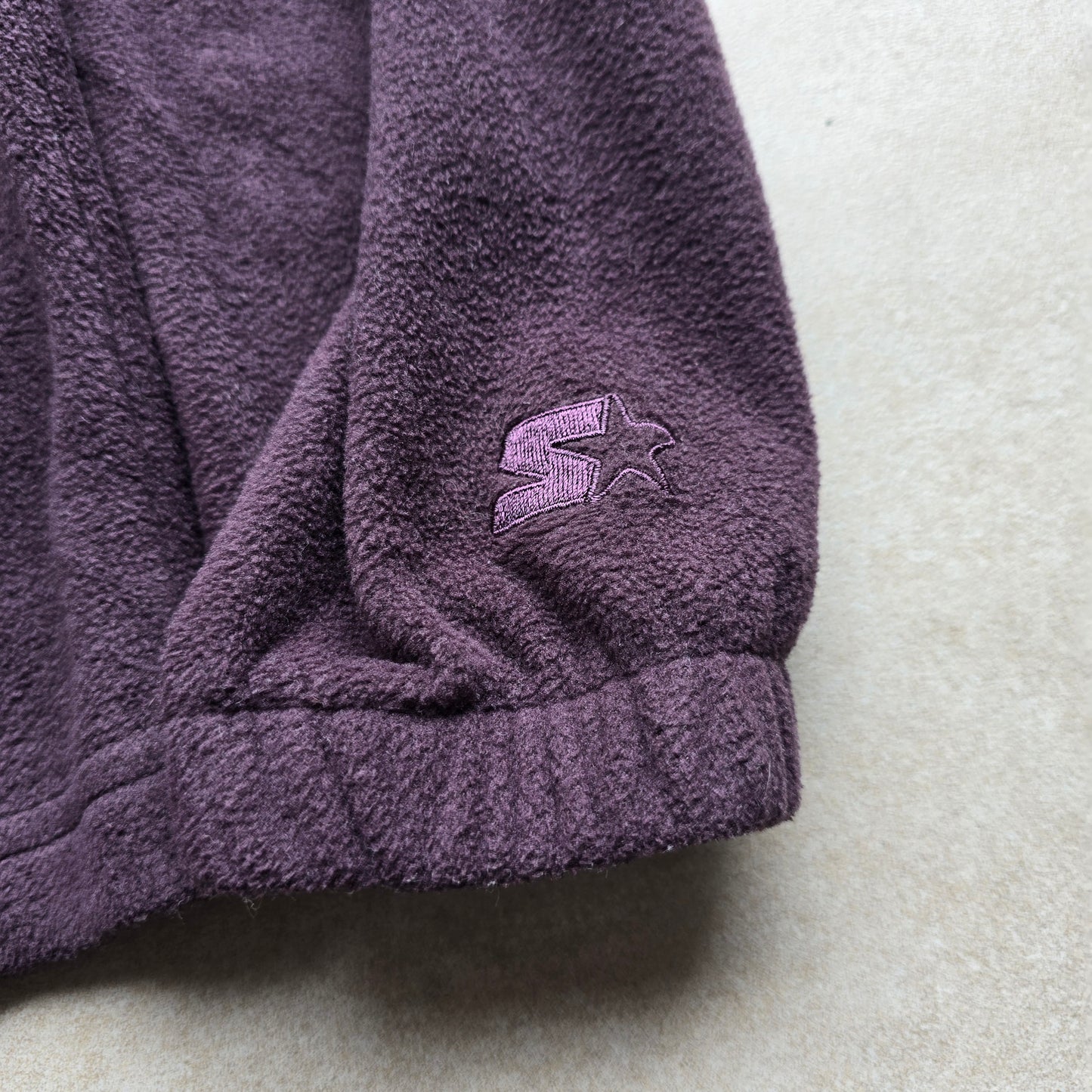 Vintage Starter Full Zip Fleece Jacket - M