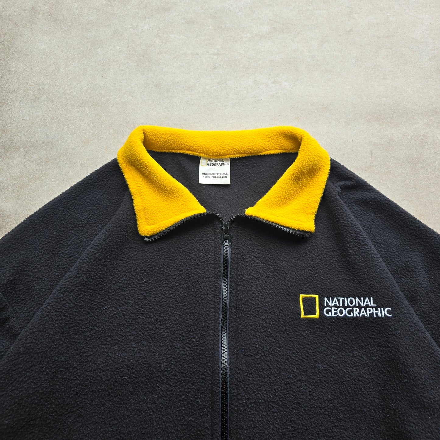 National Geographic Full Zip Fleece Jacket - L