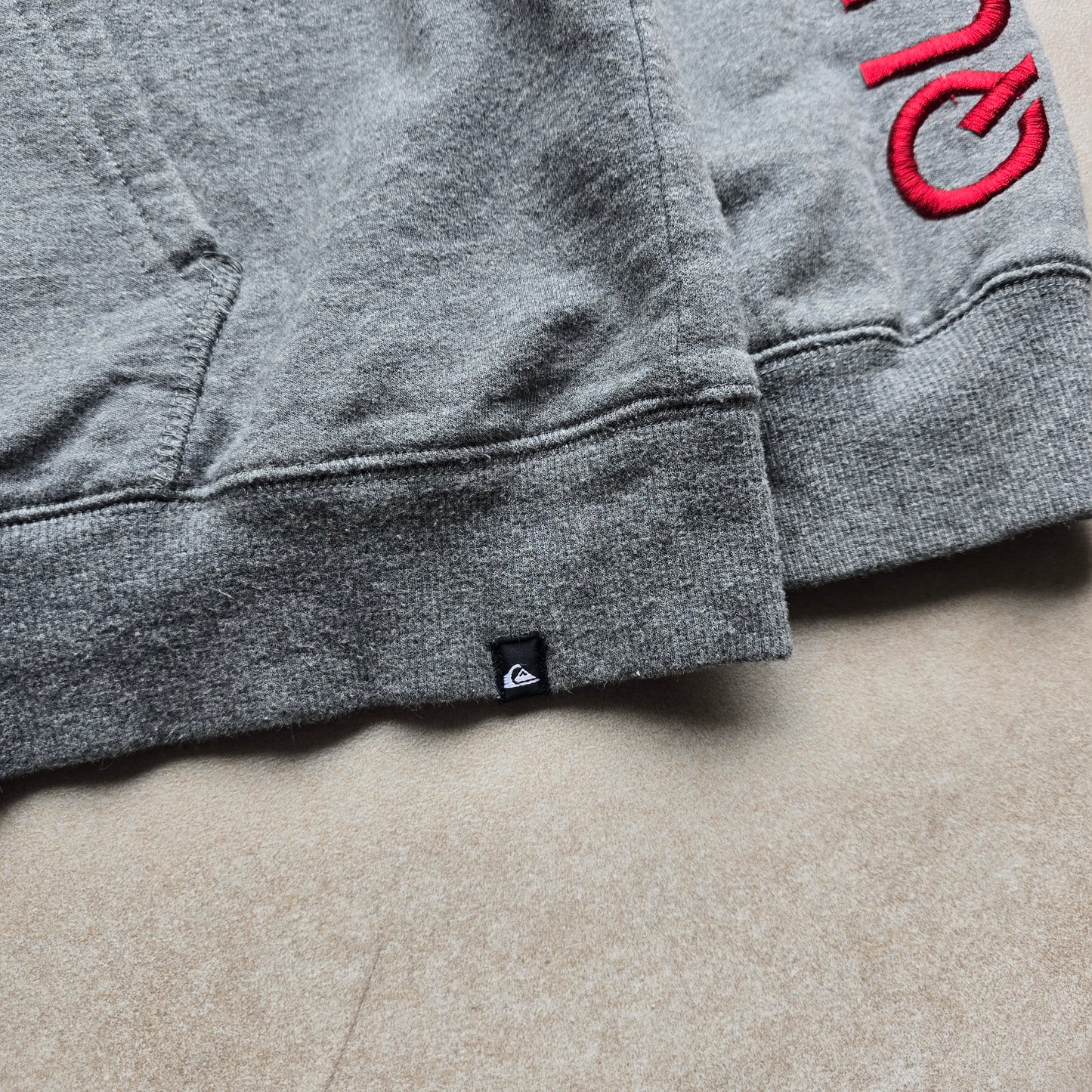 Quiksilver Sherpa Fleece Lined Full Zip Hoodie - S