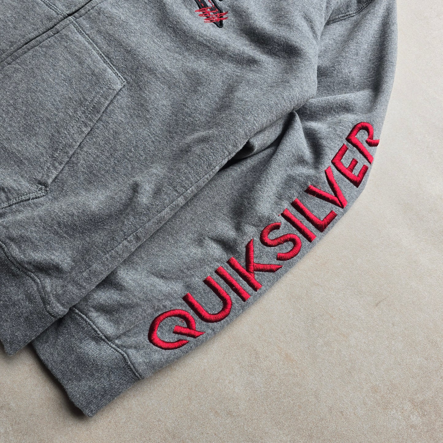 Quiksilver Sherpa Fleece Lined Full Zip Hoodie - S