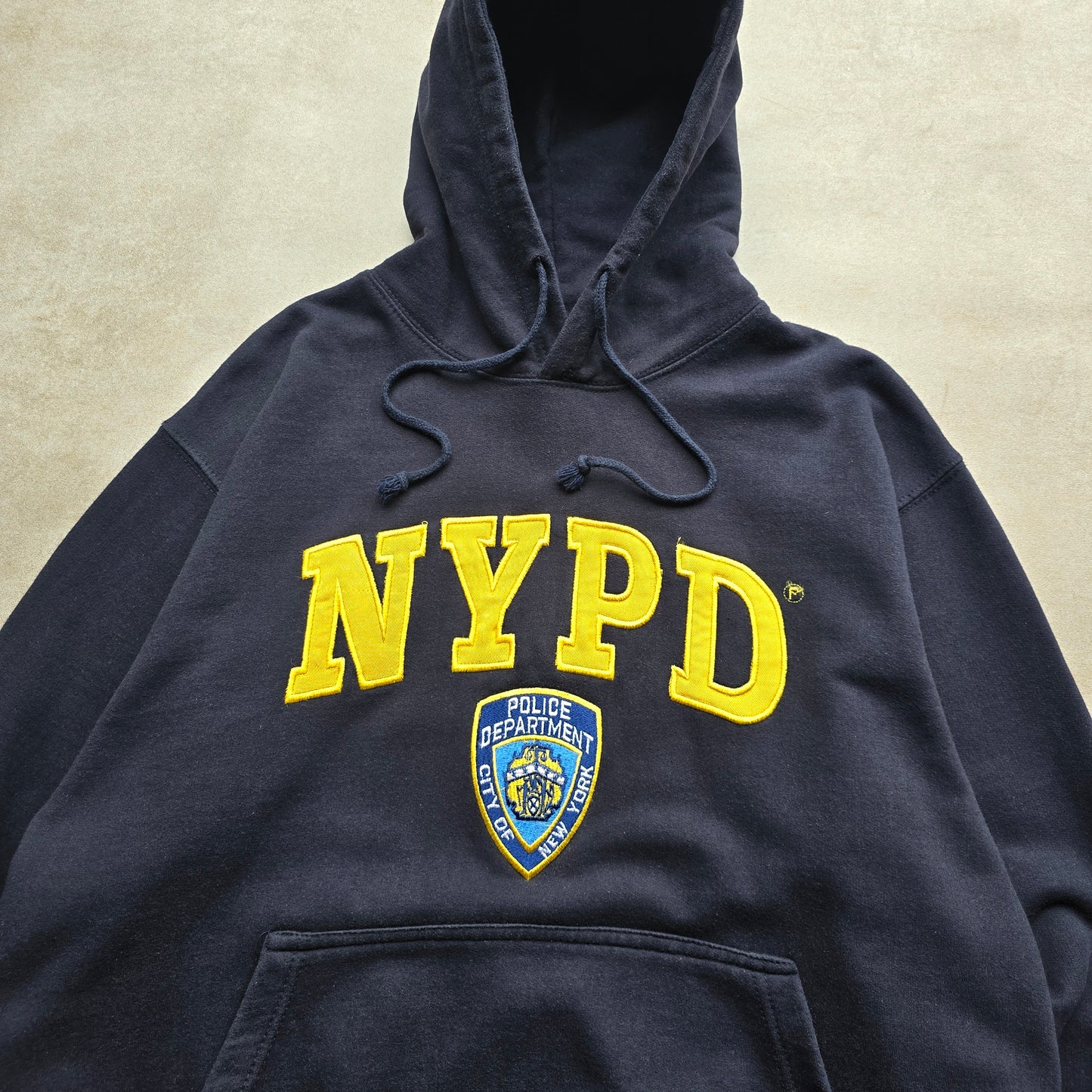 Y2K City Of New York NYPD Hoodie - M