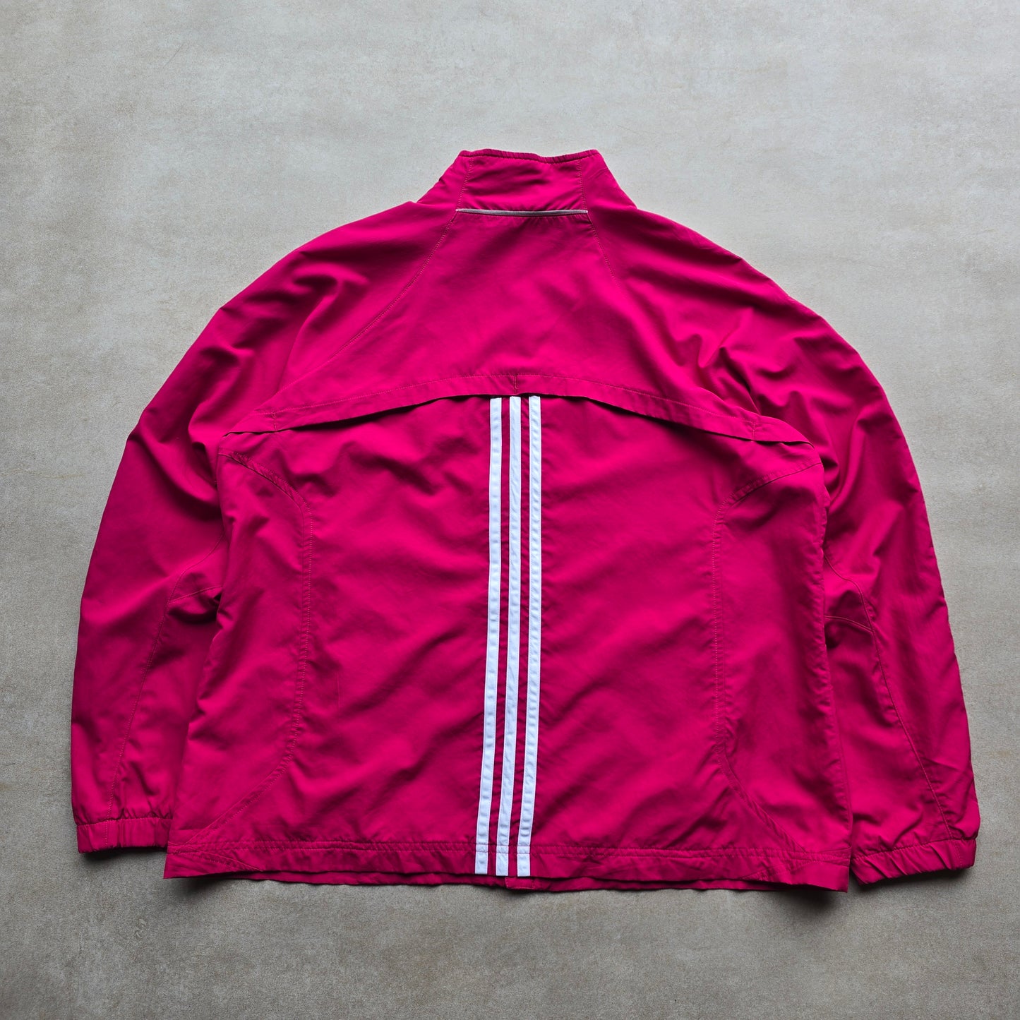 Y2K Adidas Windbreaker Jacket - WMNS XL