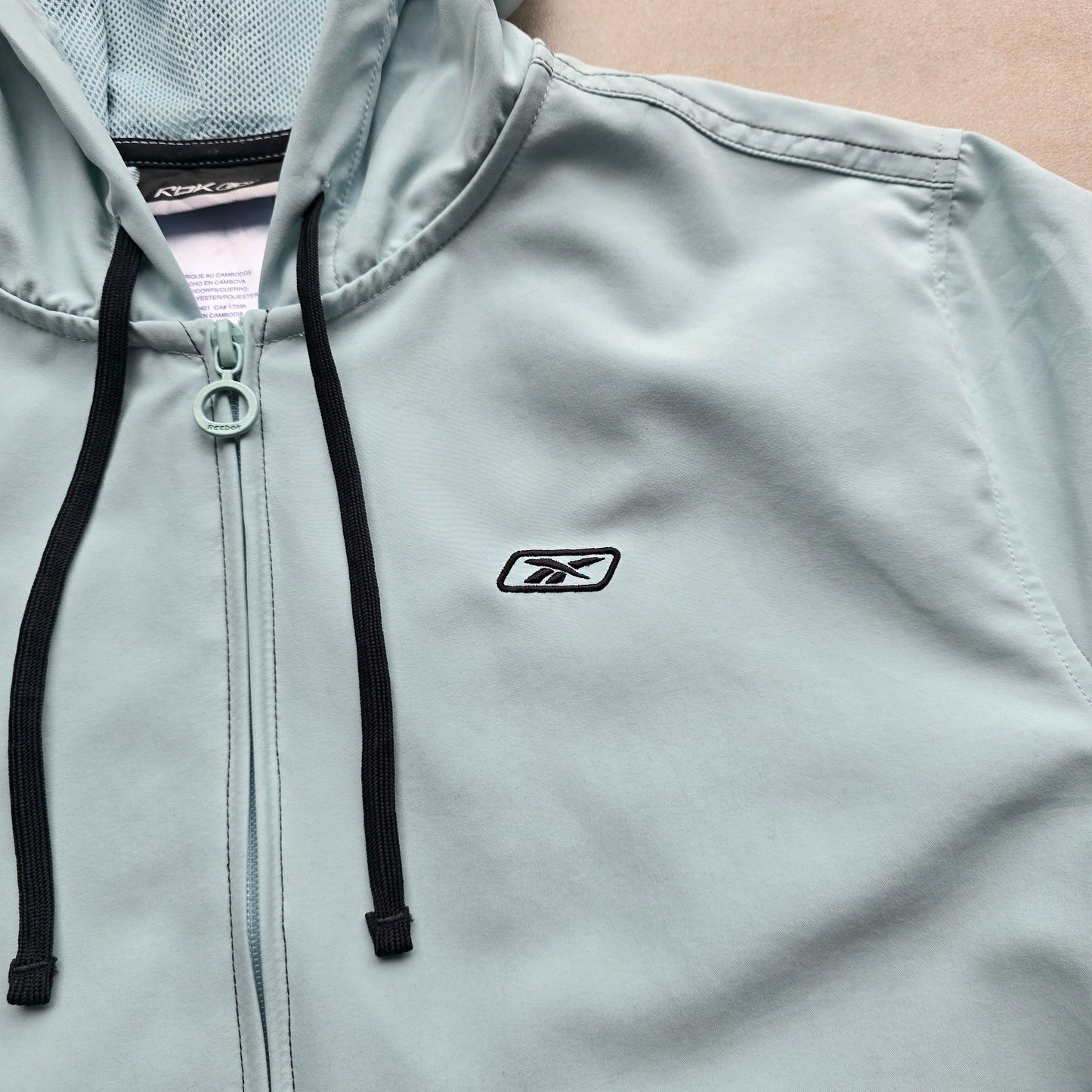 Y2K Reebok Windbreaker Jacket - WMNS L