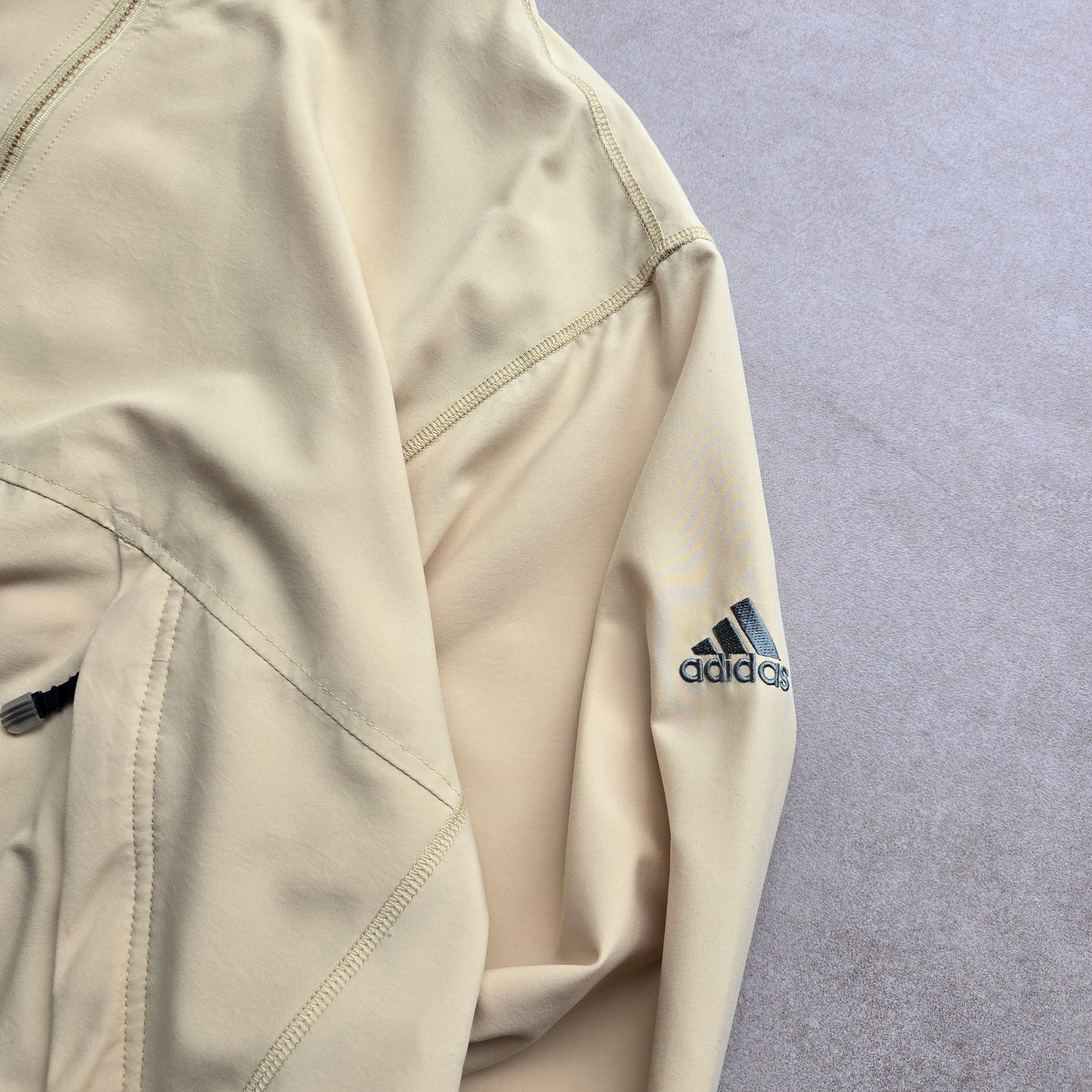 Vintage Adidas 1/4 Zip Windbreaker Jacket - XL