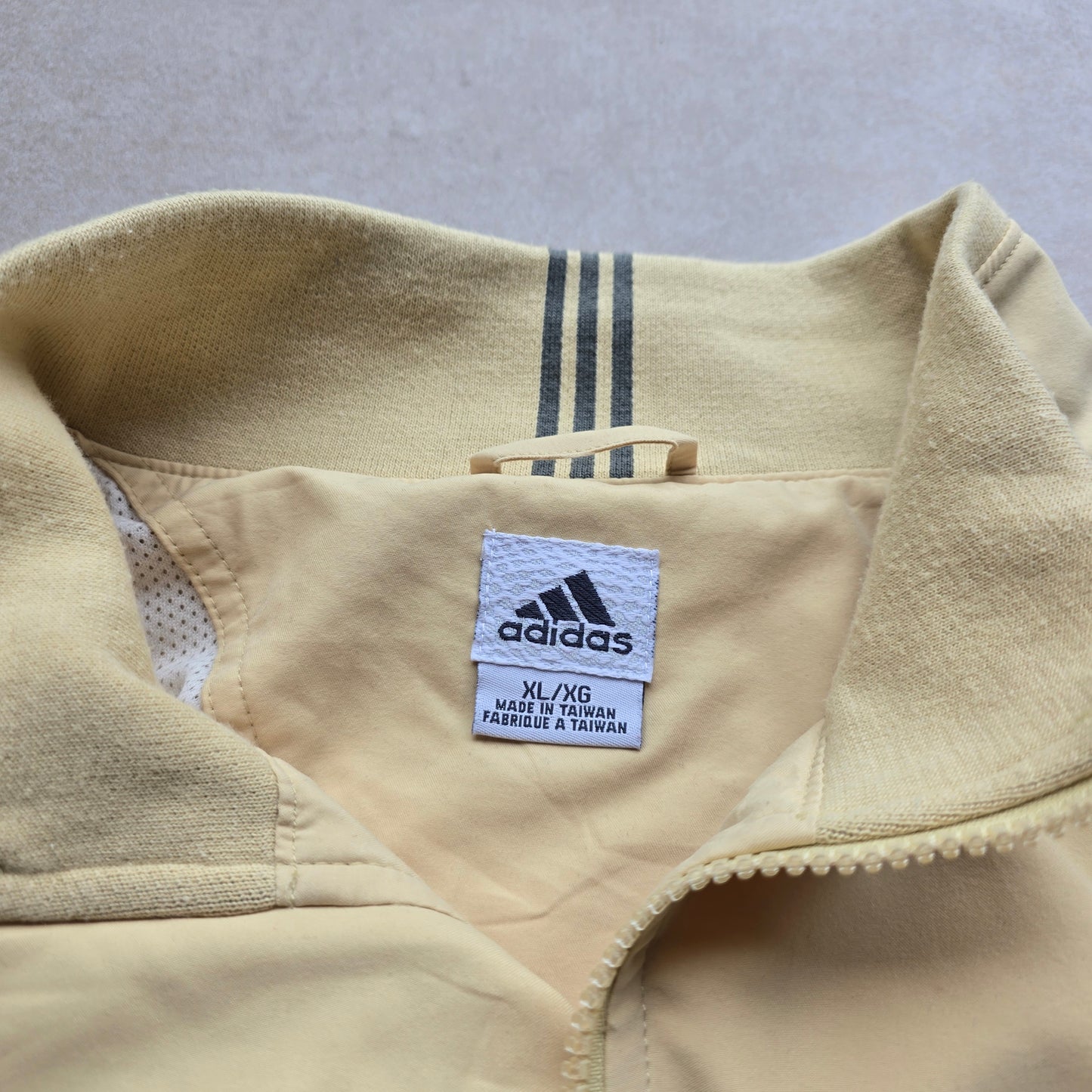 Vintage Adidas 1/4 Zip Windbreaker Jacket - XL