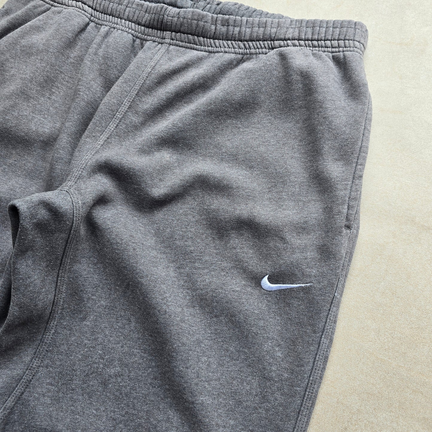 Y2K Nike Embroidered Swoosh Sweat Pants - XL