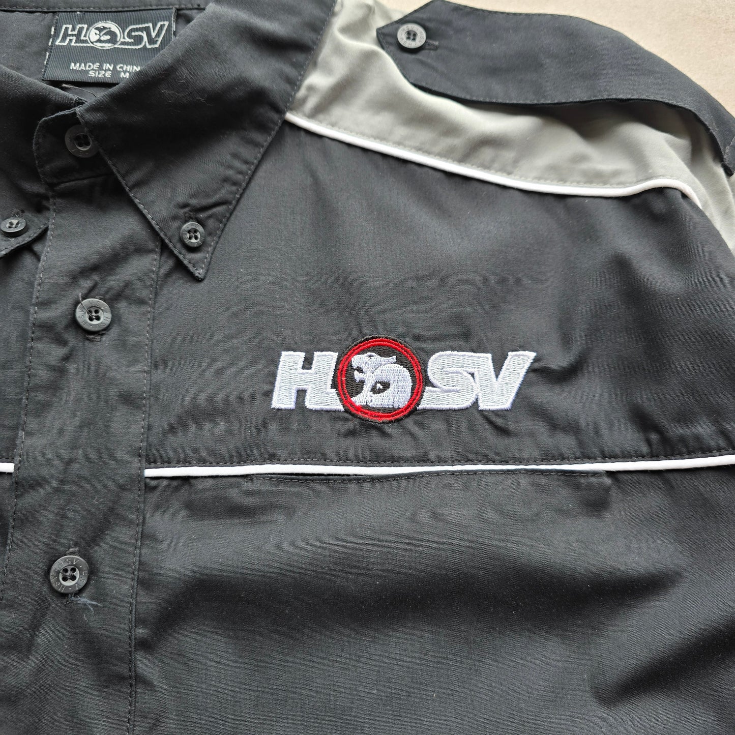 HSV Short Sleeve Button Up Shirt - M