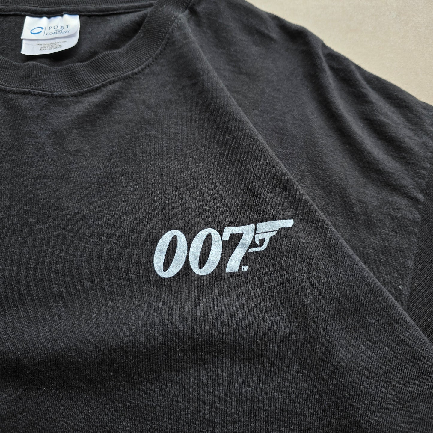 Vintage James Bond 007 Movie Promo Tee - XL