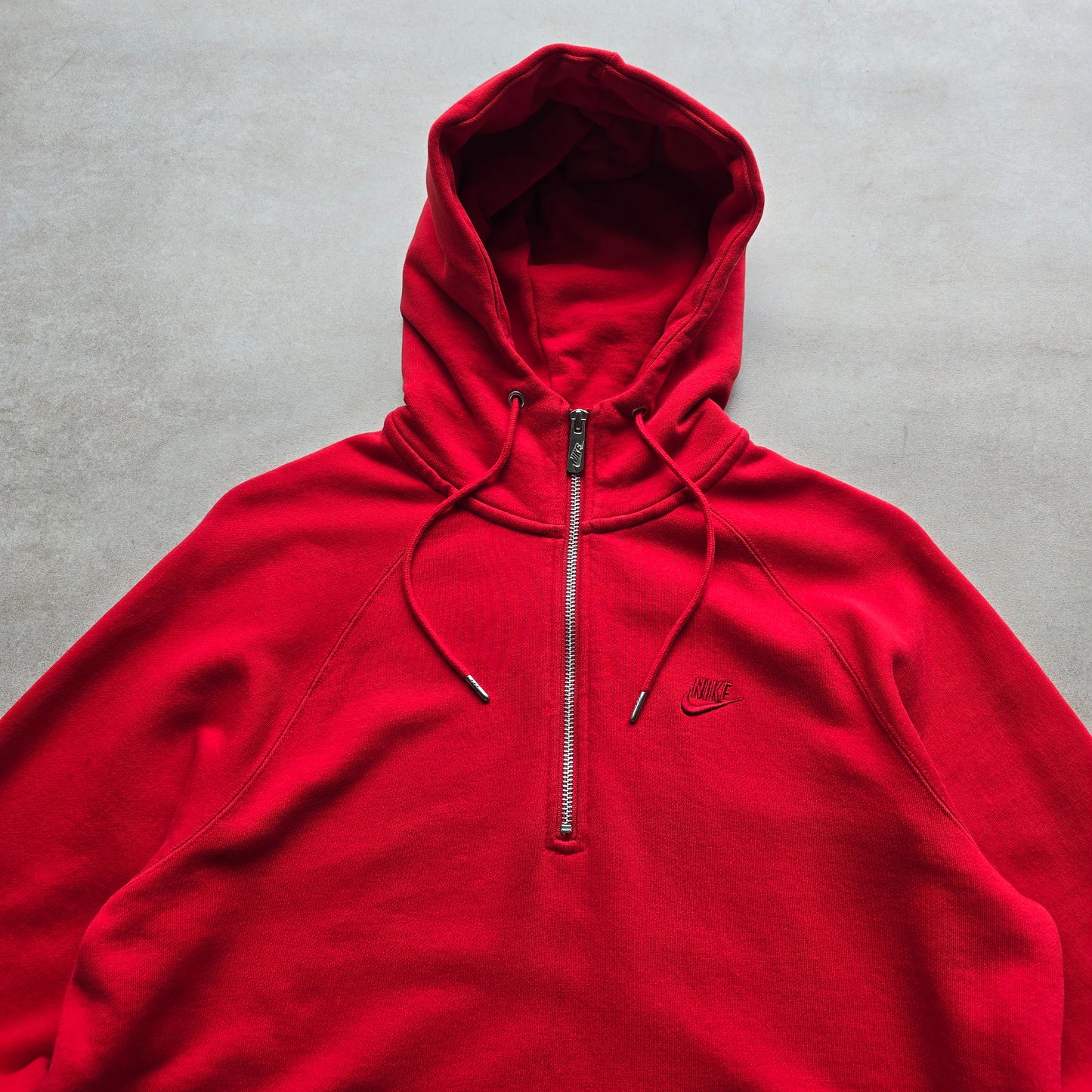 Vintage Nike 1/4 Zip Hoodie - M