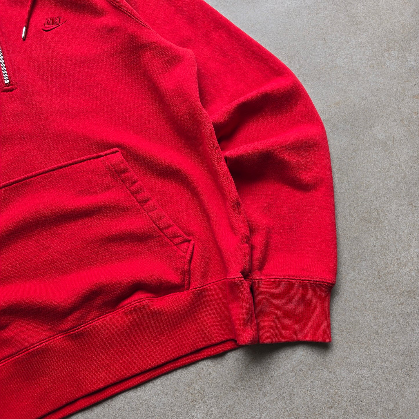 Vintage Nike 1/4 Zip Hoodie - M
