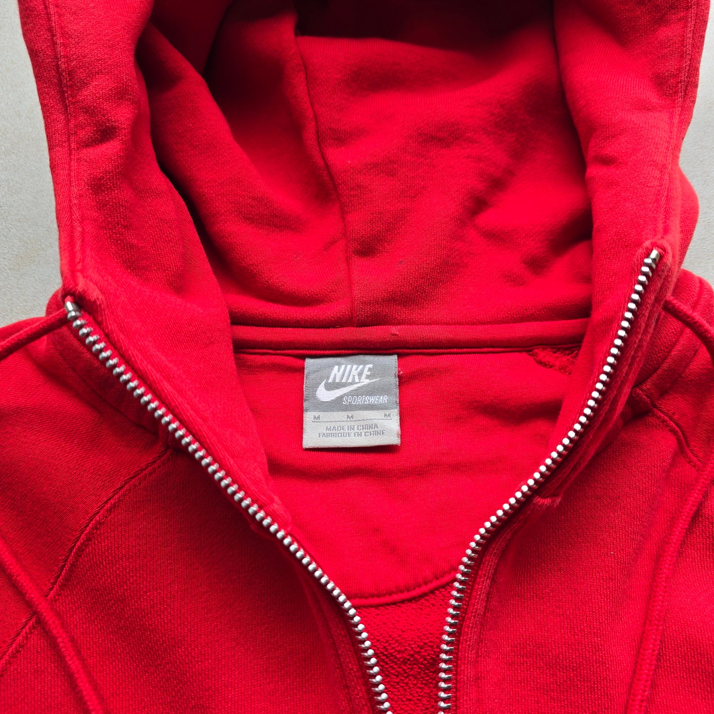 Vintage Nike 1/4 Zip Hoodie - M