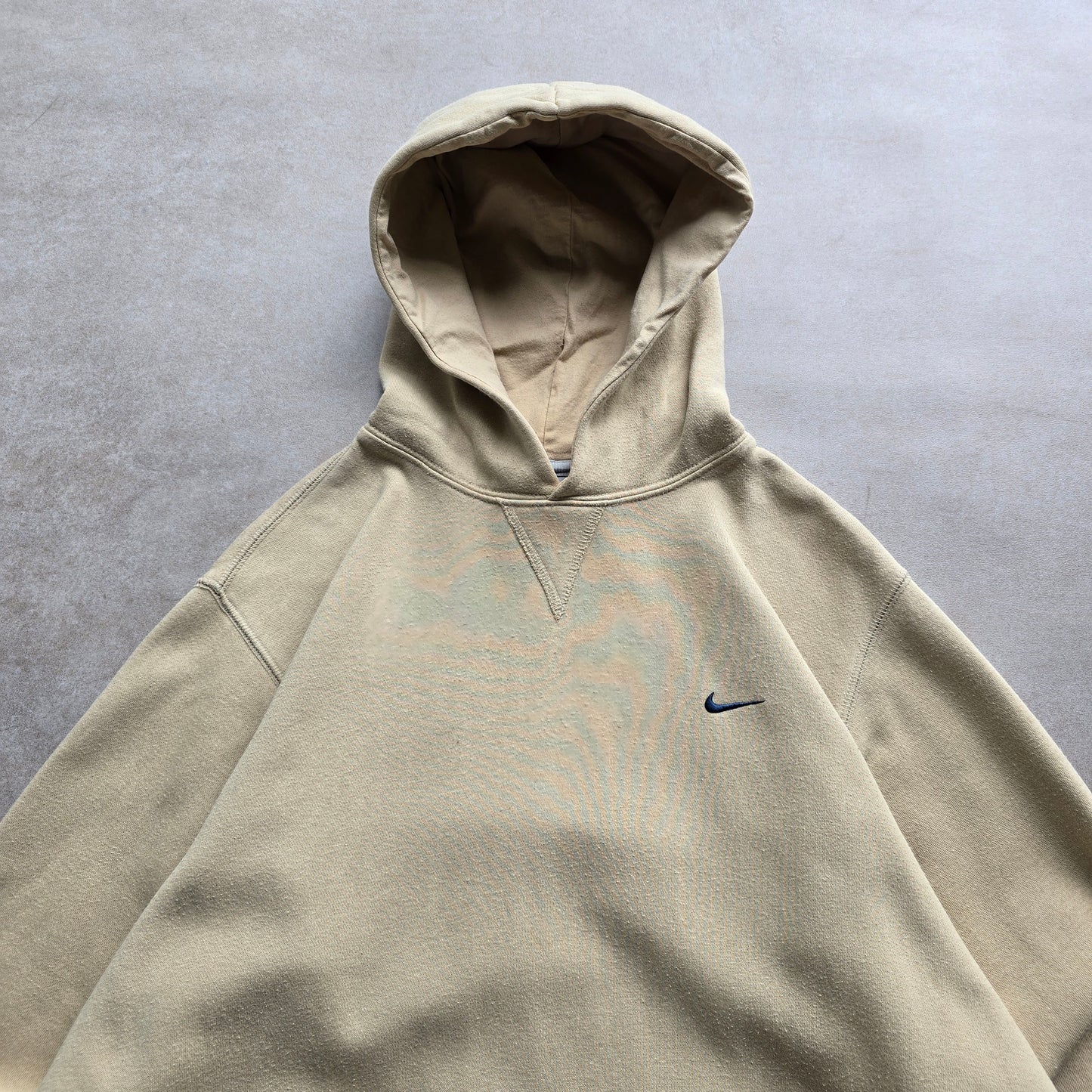 Vintage Nike Embroidered Swoosh Hoodie - M