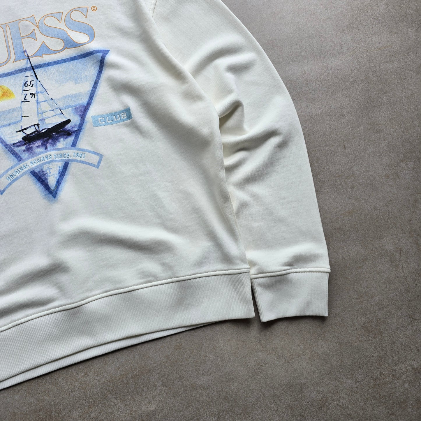 Guess Yacht Club Sweatshirt (NEW) - M