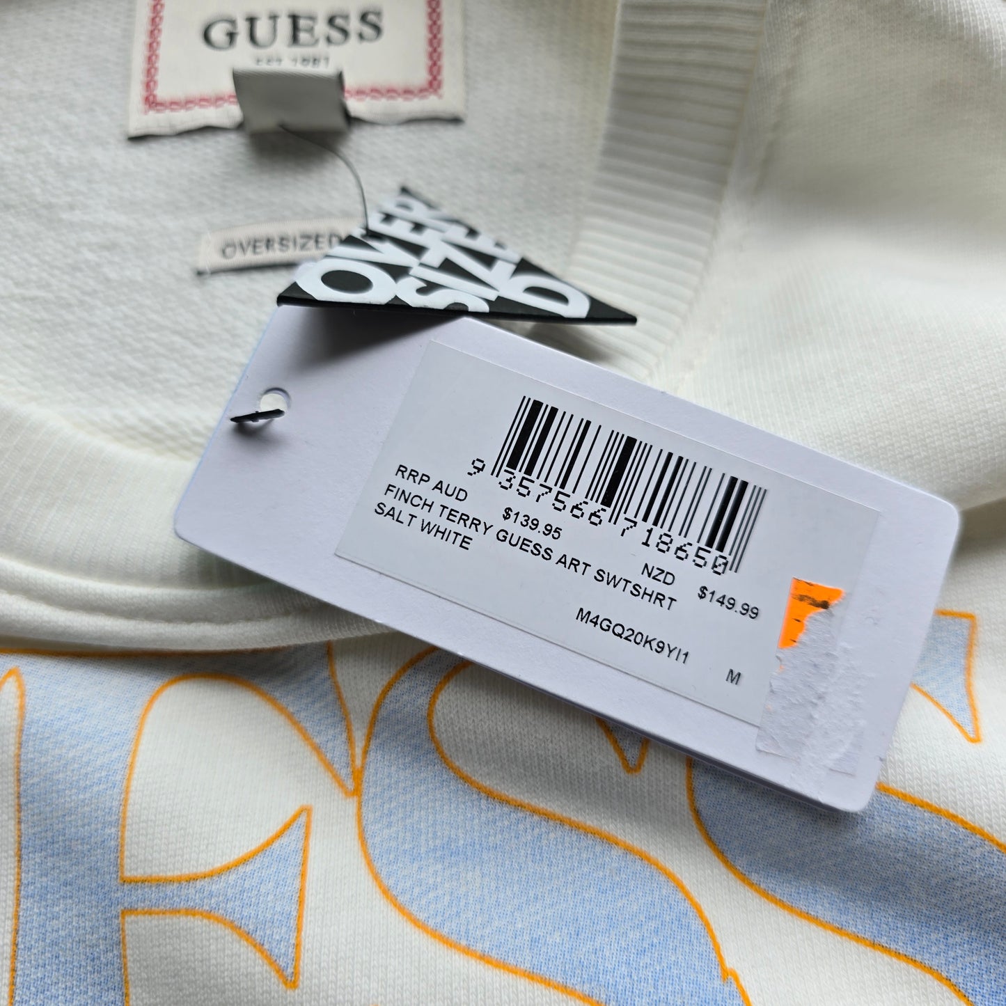 Guess Yacht Club Sweatshirt (NEW) - M