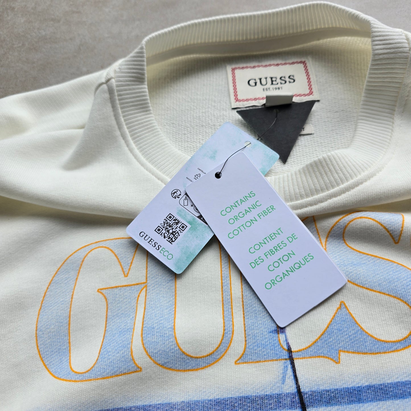 Guess Yacht Club Sweatshirt (NEW) - M