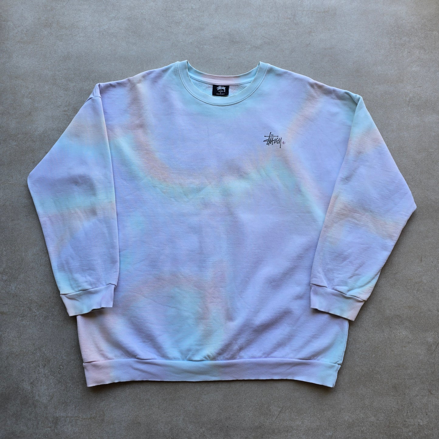 Stussy Tie Dye Oversized Sweatshirt - WMNS 8