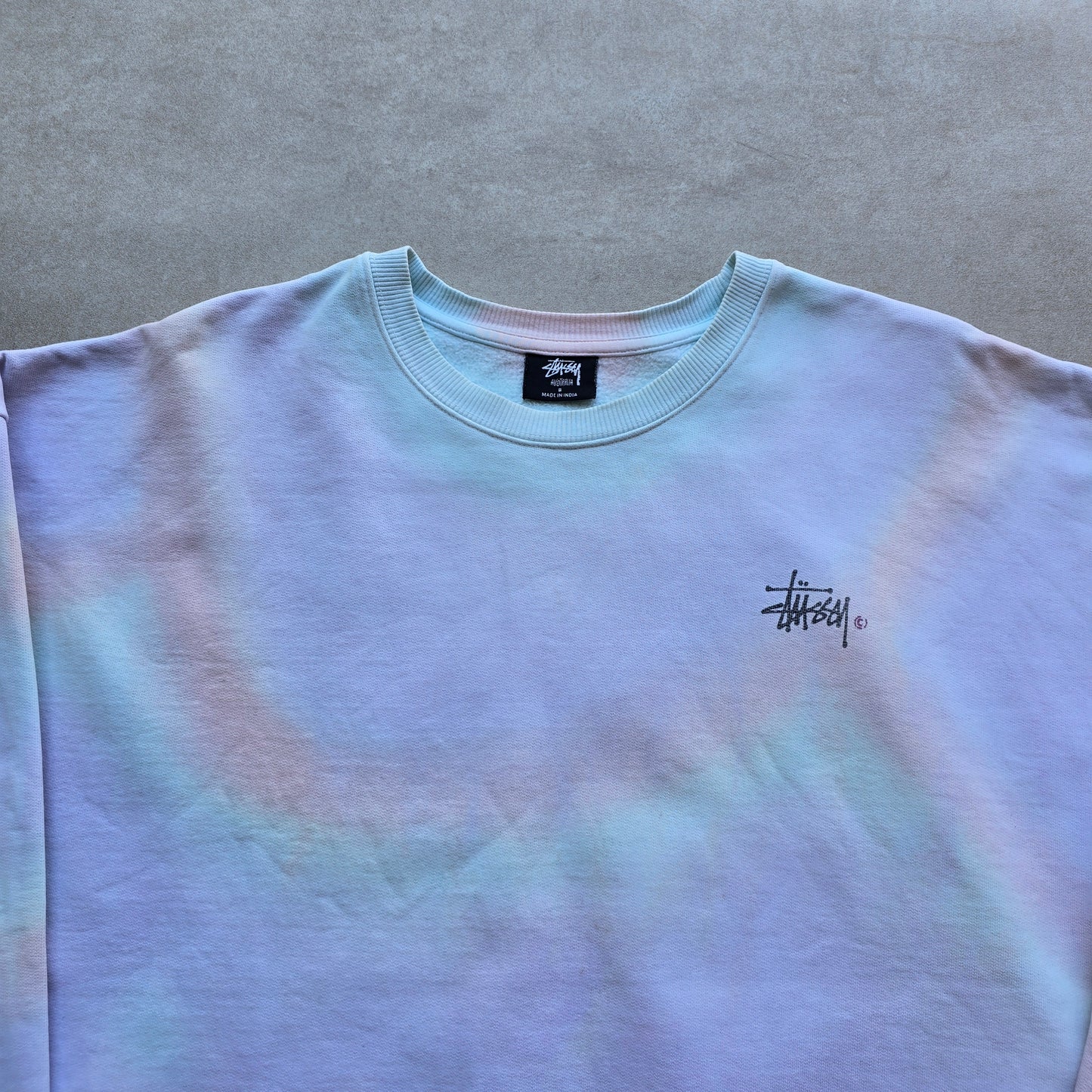Stussy Tie Dye Oversized Sweatshirt - WMNS 8