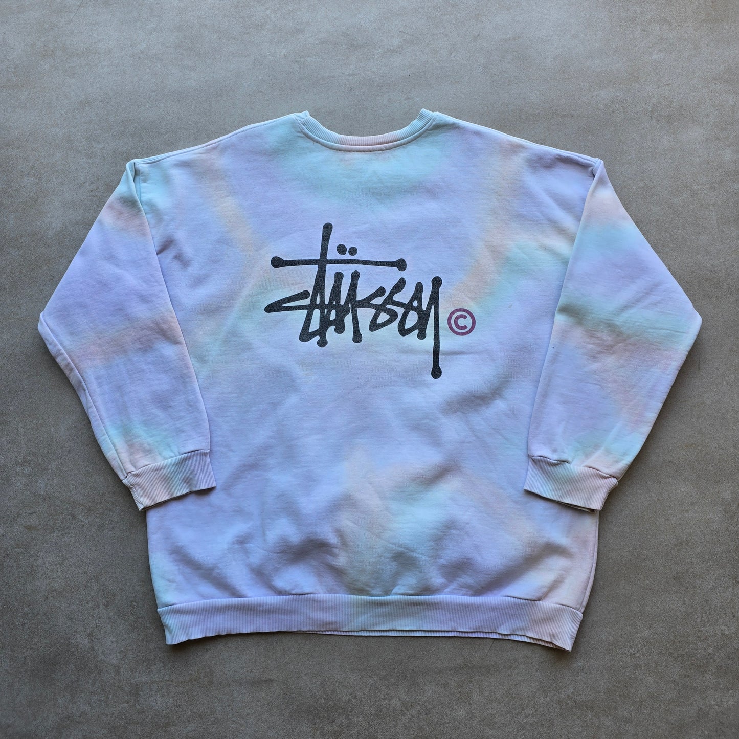 Stussy Tie Dye Oversized Sweatshirt - WMNS 8